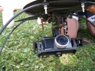 Fotoaparát v závese Microdronu